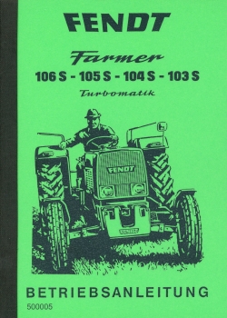 Bedienungsanleitung Farmer 106 S - 103 S    (10.77 )